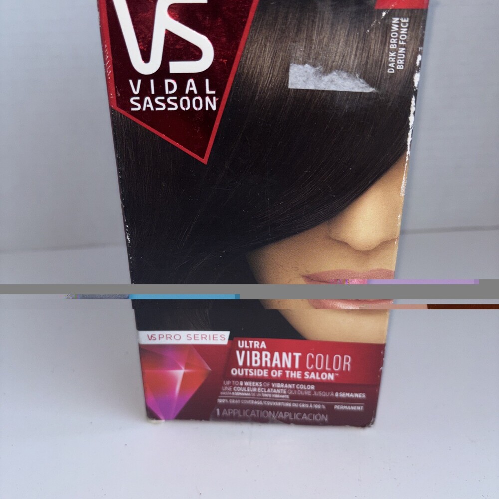 Vidal Sassoon Vs Pro Series Ultra Vibrant Color 4 Dark Brown